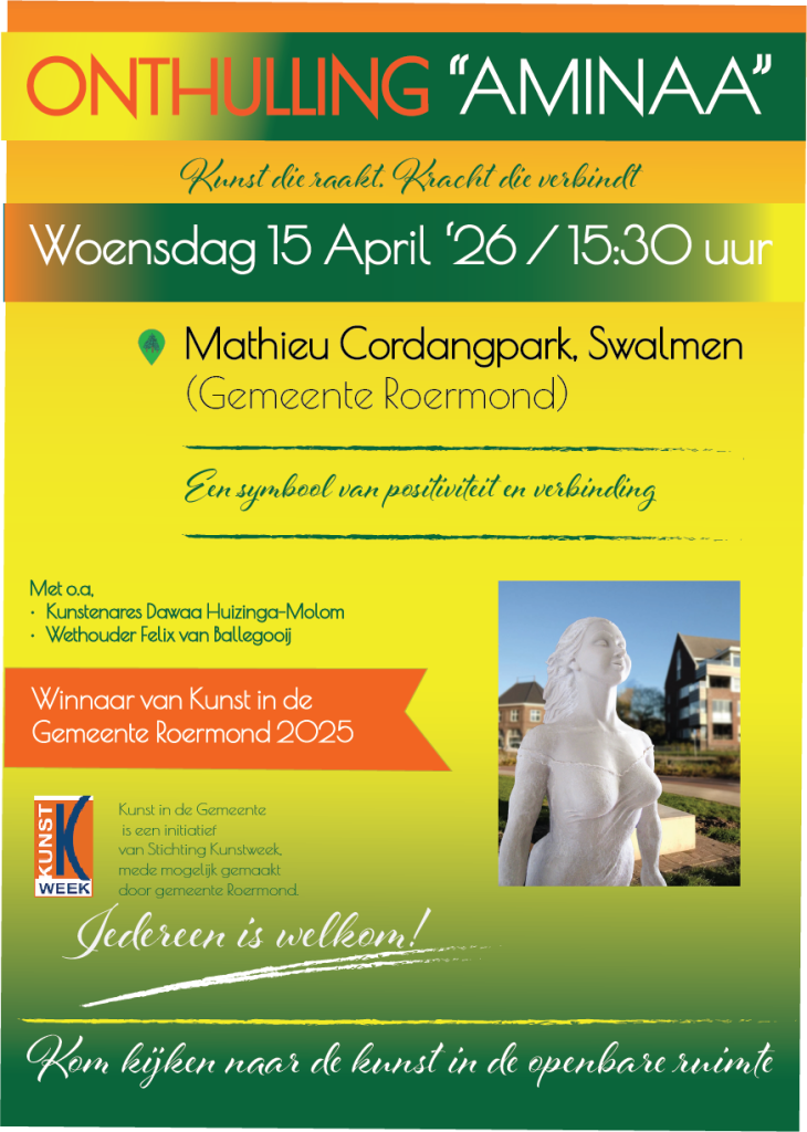 #onthulling, #winnendekunst, #swalmen, #roermond, #mathieucordangpark,